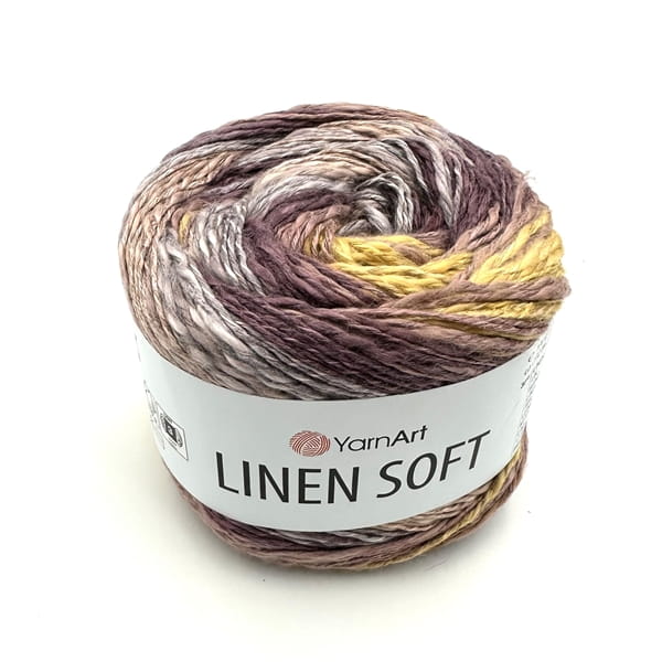 Włóczka bawełna, wiskoza, len - Yarn Art Linen Soft 7415 - Dziergaweczki sklep