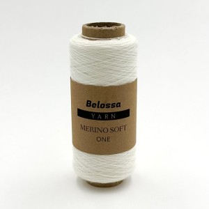Merino Soft One - 01 ecru - Belossa Yarn - 100% merino