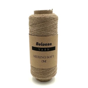 Merino Soft One - 03 orzech włoski - Belossa Yarn - 100% merino