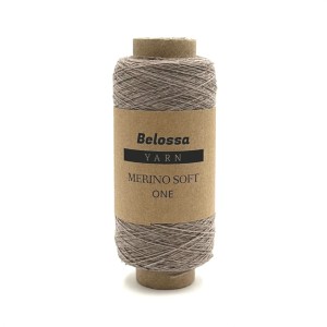 Merino Soft One - 04 zimny beż - Belossa Yarn - 100% merino