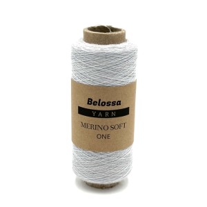 Merino Soft One - 16 jasny szary - Belossa Yarn - 100% merino