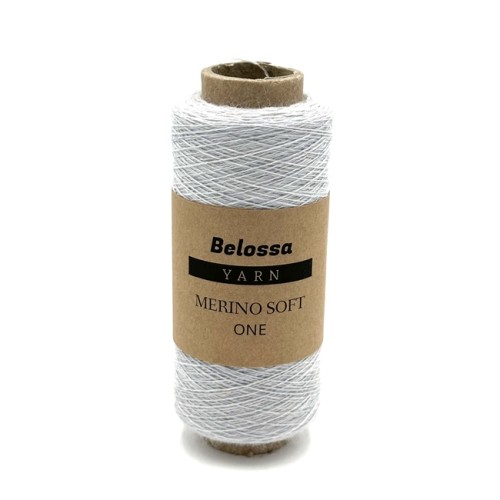 Merino Soft - jasny szary - nitka stabilizująca do moheru