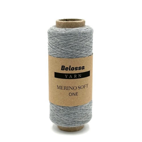 Merino Soft One - średni szary - Dziergaweczki sklep