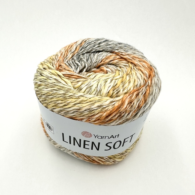 Linen soft YarnArt letnia naturalna włóczka Dziergaweczki sklep