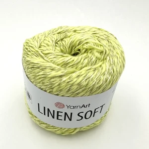 Włóczka YarnArt Linen Soft /100g/ 7311 limonka