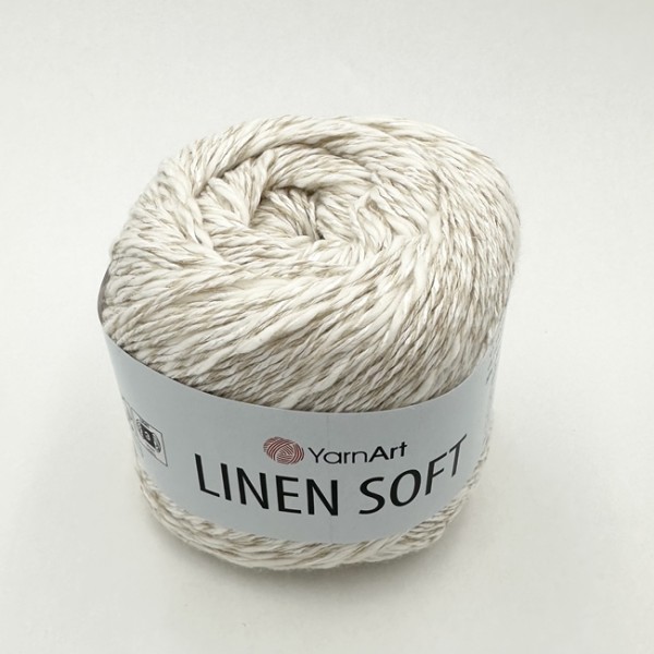 Linen soft YarnArt - włóczka wiosenno-letnia z lnem - Dziergaweczki sklep z włóczkami