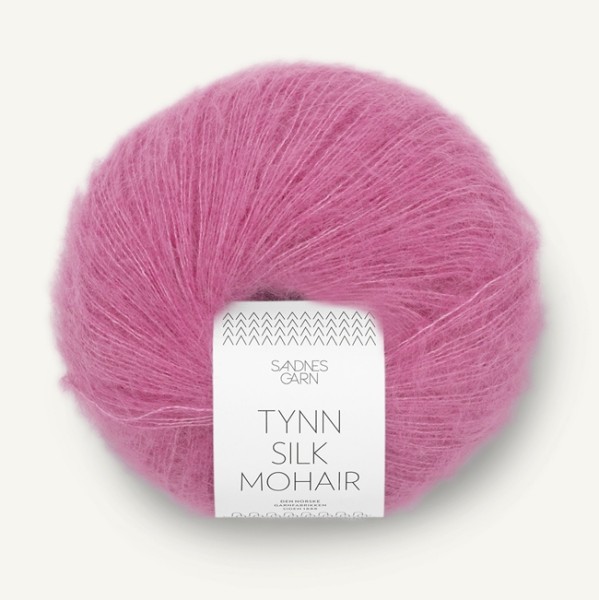 Sandnes Garn Tynn Silk Mohair cienka włóczka moherowa