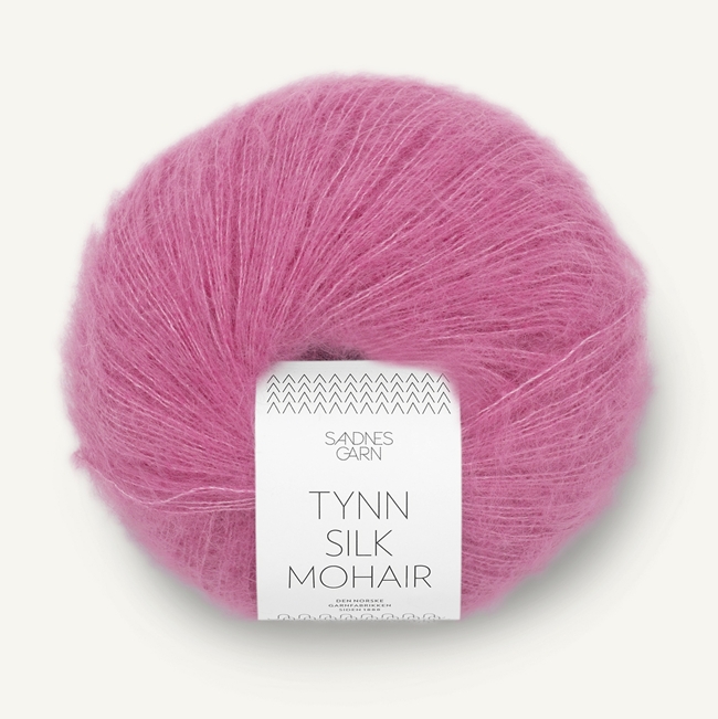 Sandnes Garn Tynn Silk Mohair cienka włóczka moherowa