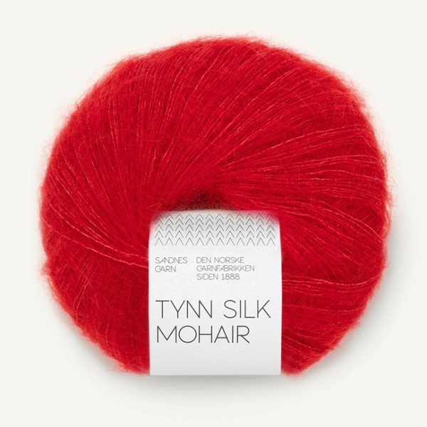 Sandnes Garn Tynn Silk Mohair cienka włóczka moherowa