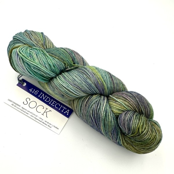 Malabrigo Sock 416 Indiecita włóczka ręcznie farbowana - Dziergaweczki sklep