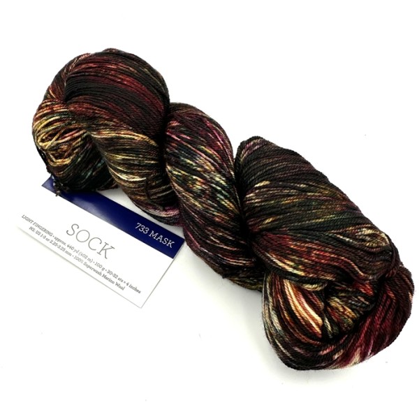 Malabrigo Sock 733 Mask włóczka ręcznie farbowana - Dziergaweczki sklep