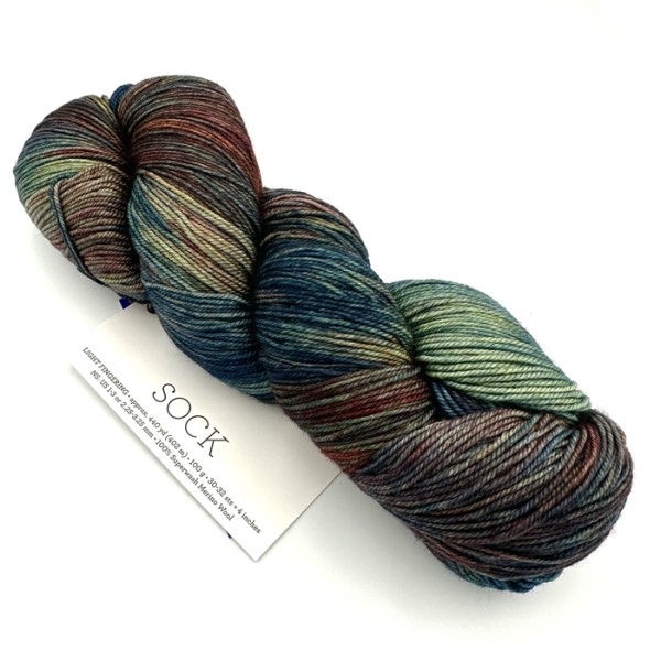 Malabrigo Sock 853 Abril włóczka ręcznie farbowana - Dziergaweczki sklep