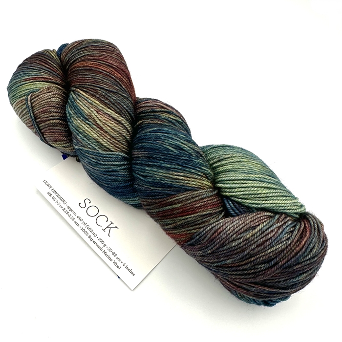 Malabrigo Sock 853 Abril włóczka ręcznie farbowana - Dziergaweczki sklep