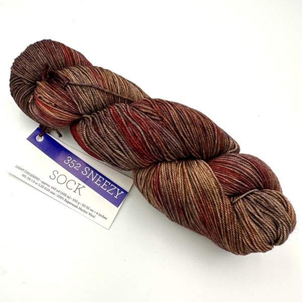 Malabrigo Sock 352 Sneezy włóczka ręcznie farbowana - Dziergaweczki sklep