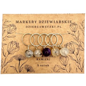 Markery do zaznaczania oczek - markery dziewiarskie - Dziergaweczki sklep