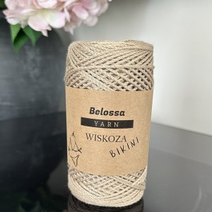 Belossa Wiskoza Bikini zimny beż - dziergaweczki sklep