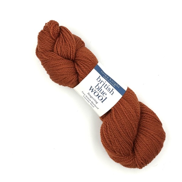 British Blue Wool Fingering - 100% wełna dziewicza - dziergaweczki sklep