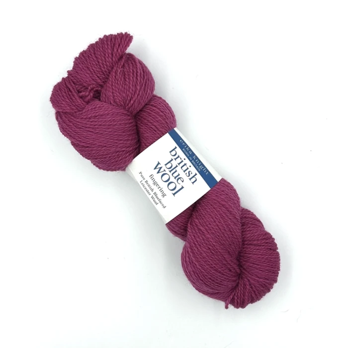British Blue Wool Fingering - 100% wełna dziewicza - dziergaweczki sklep